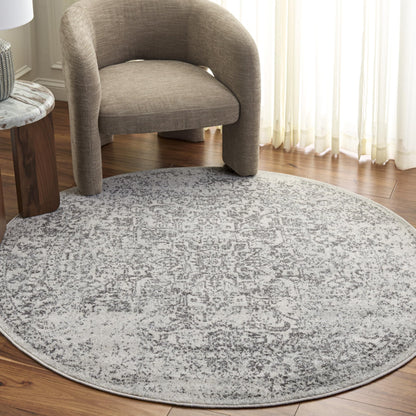 SAFAVIEH Evoke Area Rug 9x12, Large Ivory & Taupe EVK256E