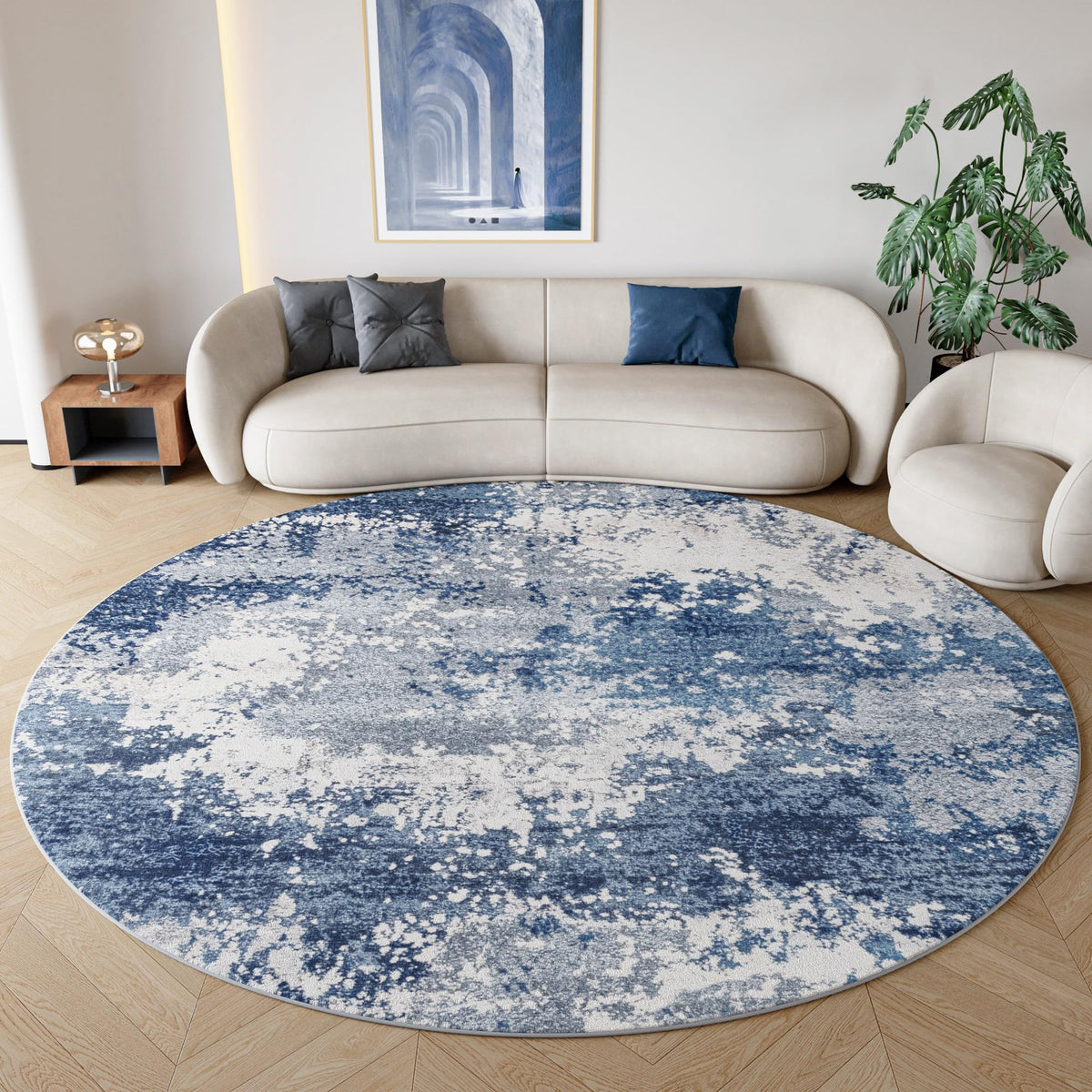 Black Washable Rug 5x7 Area Rugs for Living Room Bedroom Carpet