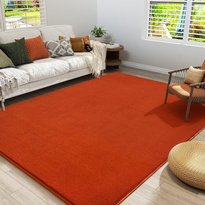 Amearea Modern Area Rugs for Bedroom Living Room, 4x6 Blue Memory Foam Rug