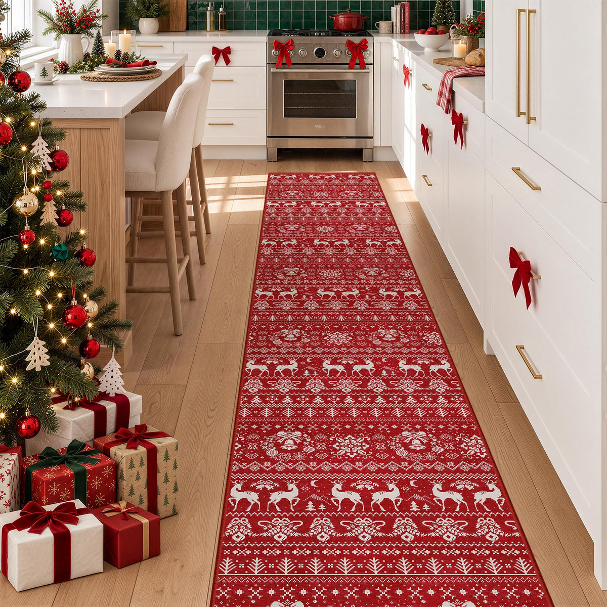 Miukiki 8x10 Area Rug for Living Room, Washable Soft Non Slip Rug Grey