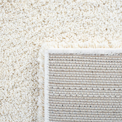 SAFAVIEH Milan Shag Collection 8'6" x 12' Ivory SG180 Solid Non-Shedding Living Room Bedroom Dining Room Entryway Plush 2-inch Thick Area Rug