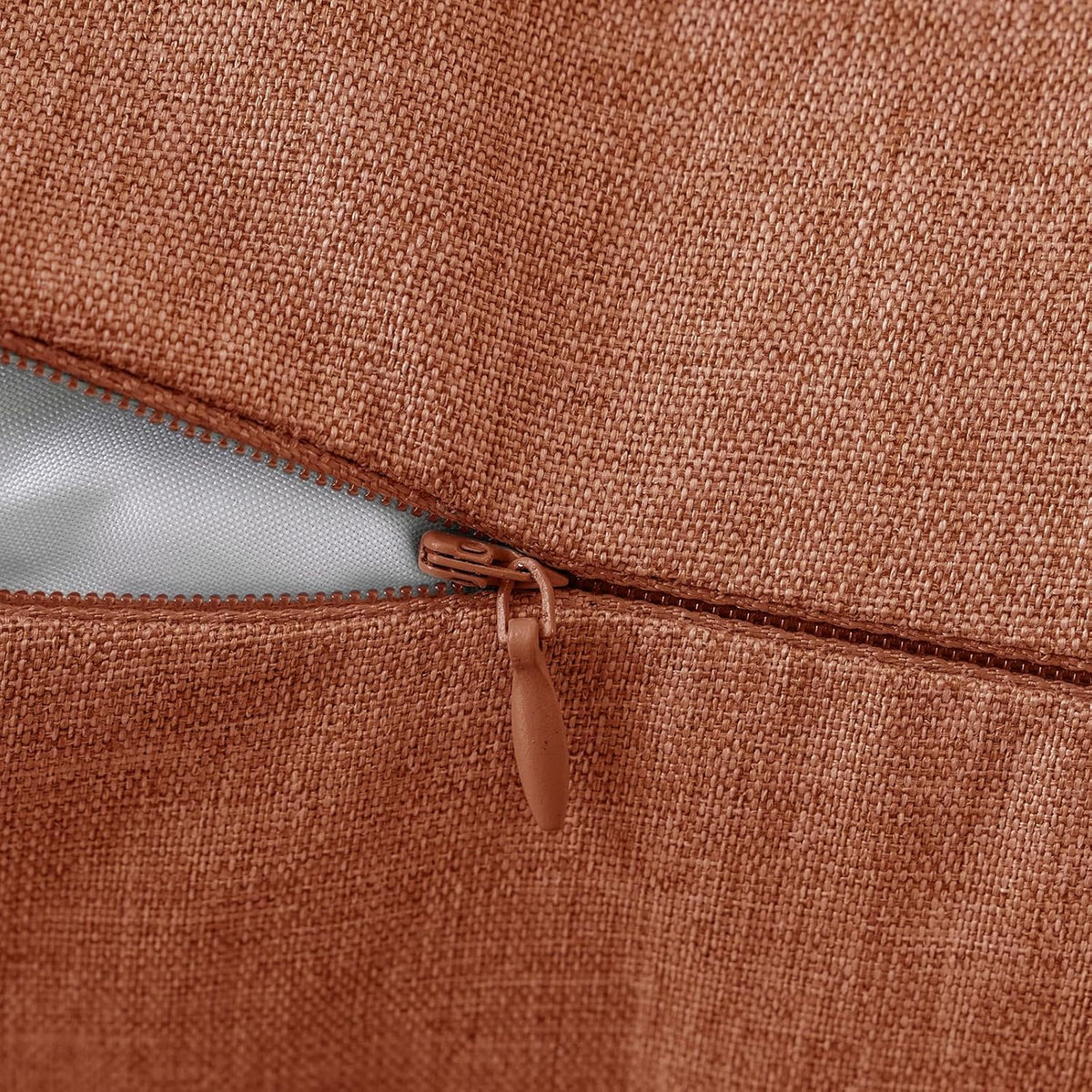 MIULEE Decorative Outdoor Pillow Covers Fall 18x18 Rust