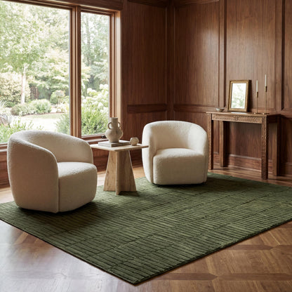nuLOOM Kailani Green Geometric Washable Area Rug, 9' x 12'