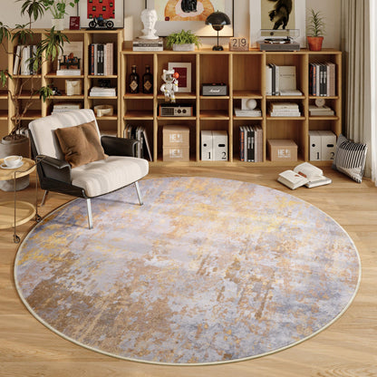 Black Washable Rug 5x7 Area Rugs for Living Room Bedroom Carpet