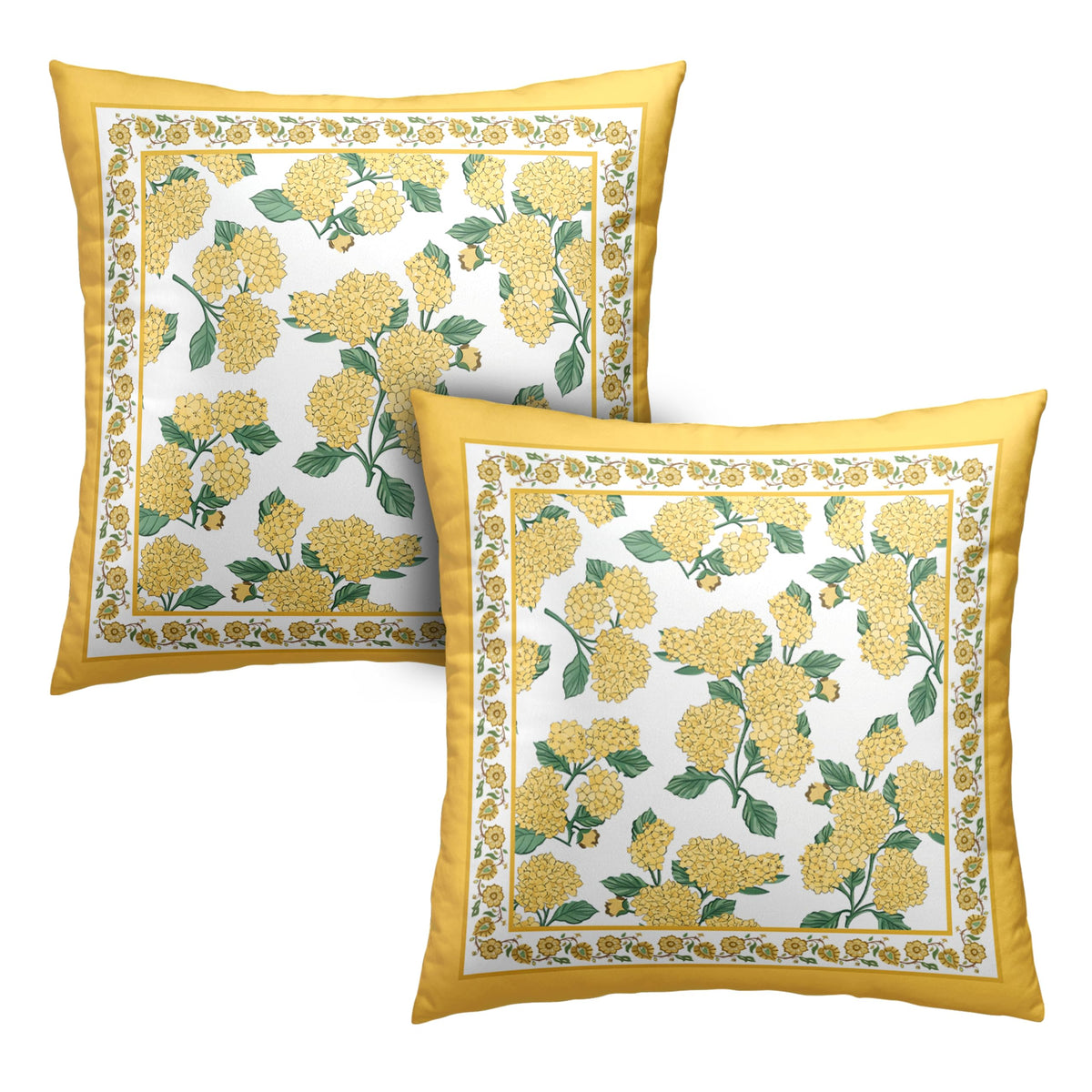 Fall Pillow Covers Autumn Leaf Throw Pillow Covers 18x18 Set of 2 Bohemian Floral Pillow Cases Thanksgiving Berry Pinecones Cushion Cases for Home Farmhouse Sofa Couch Patio