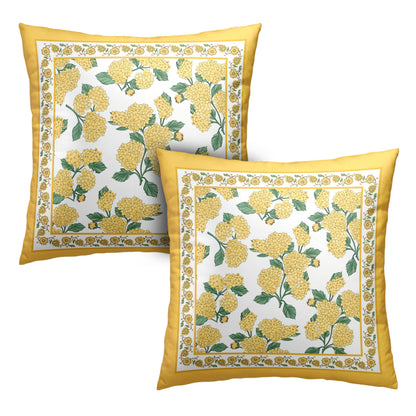 Fall Pillow Covers Autumn Leaf Throw Pillow Covers 18x18 Set of 2 Bohemian Floral Pillow Cases Thanksgiving Berry Pinecones Cushion Cases for Home Farmhouse Sofa Couch Patio