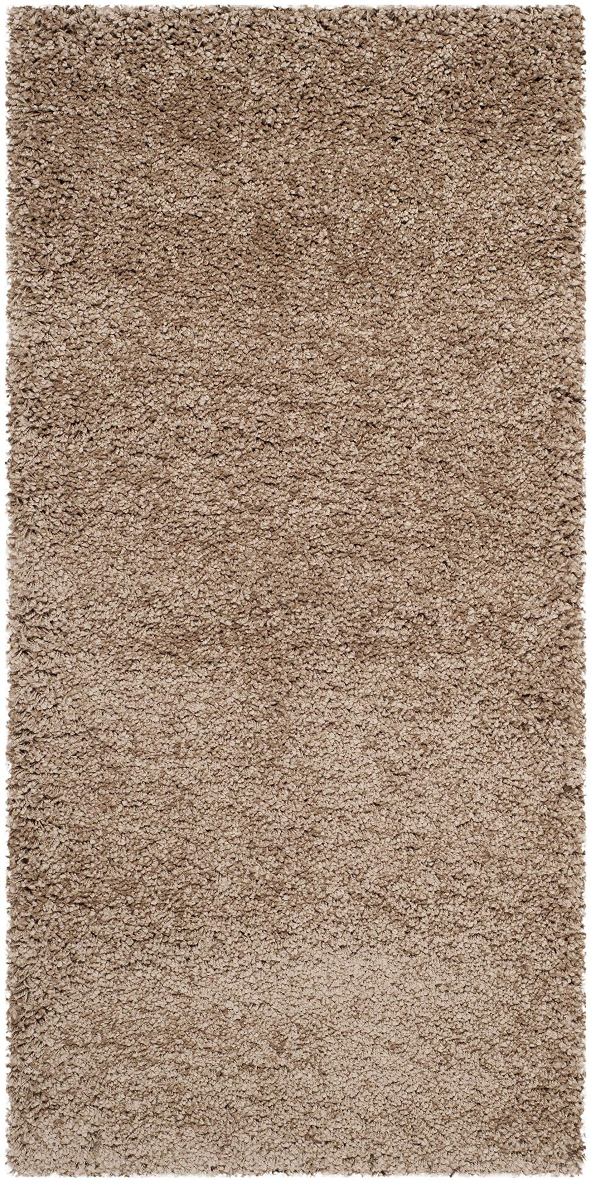 SAFAVIEH Milan Shag Collection 8'6" x 12' Ivory SG180 Solid Non-Shedding Living Room Bedroom Dining Room Entryway Plush 2-inch Thick Area Rug