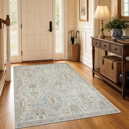 8x10 Rugs for Living Room Washable Green Area Rug Rugs for Bedroom