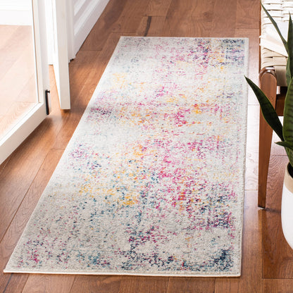 SAFAVIEH Evoke Area Rug 9x12, Large Ivory & Taupe EVK256E