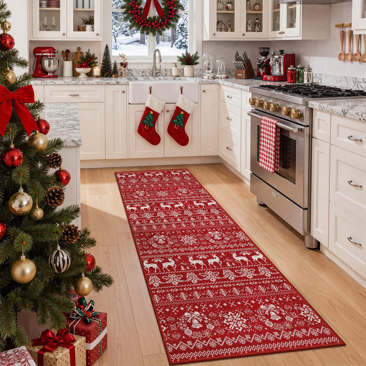 Miukiki 8x10 Area Rug for Living Room, Washable Soft Non Slip Rug Grey