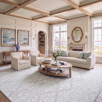 SAFAVIEH Tulum Area Rug 8x10, Large Ivory & Grey TUL272A