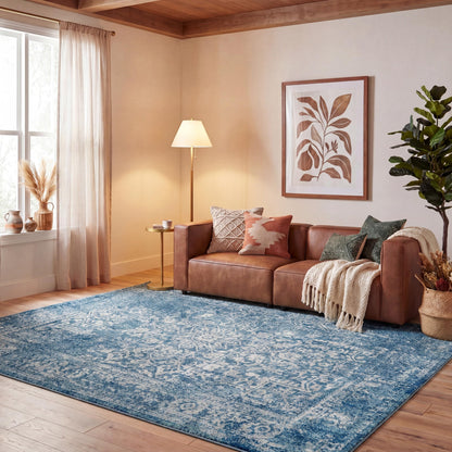 SAFAVIEH Evoke Area Rug 9x12, Large Ivory & Taupe EVK256E