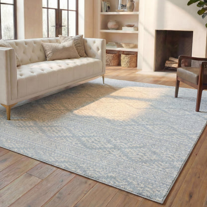 SAFAVIEH Tulum Area Rug 8x10, Large Ivory & Grey TUL272A