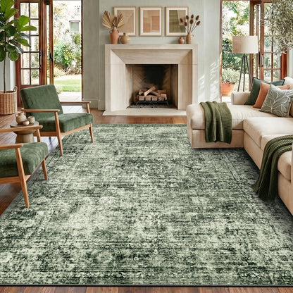 Homemate Washable Rug 8x10 Area Rugs - Vintage Rugs for Living Room