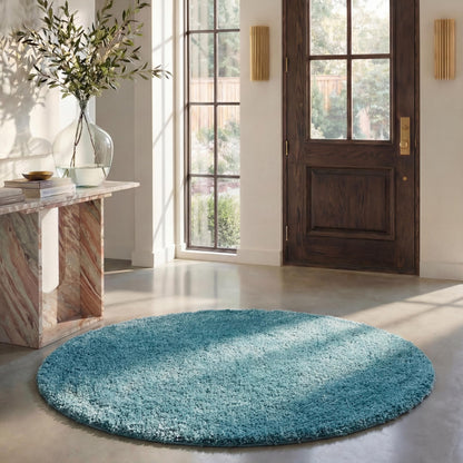 SAFAVIEH Milan Shag Collection 8'6" x 12' Ivory SG180 Solid Non-Shedding Living Room Bedroom Dining Room Entryway Plush 2-inch Thick Area Rug