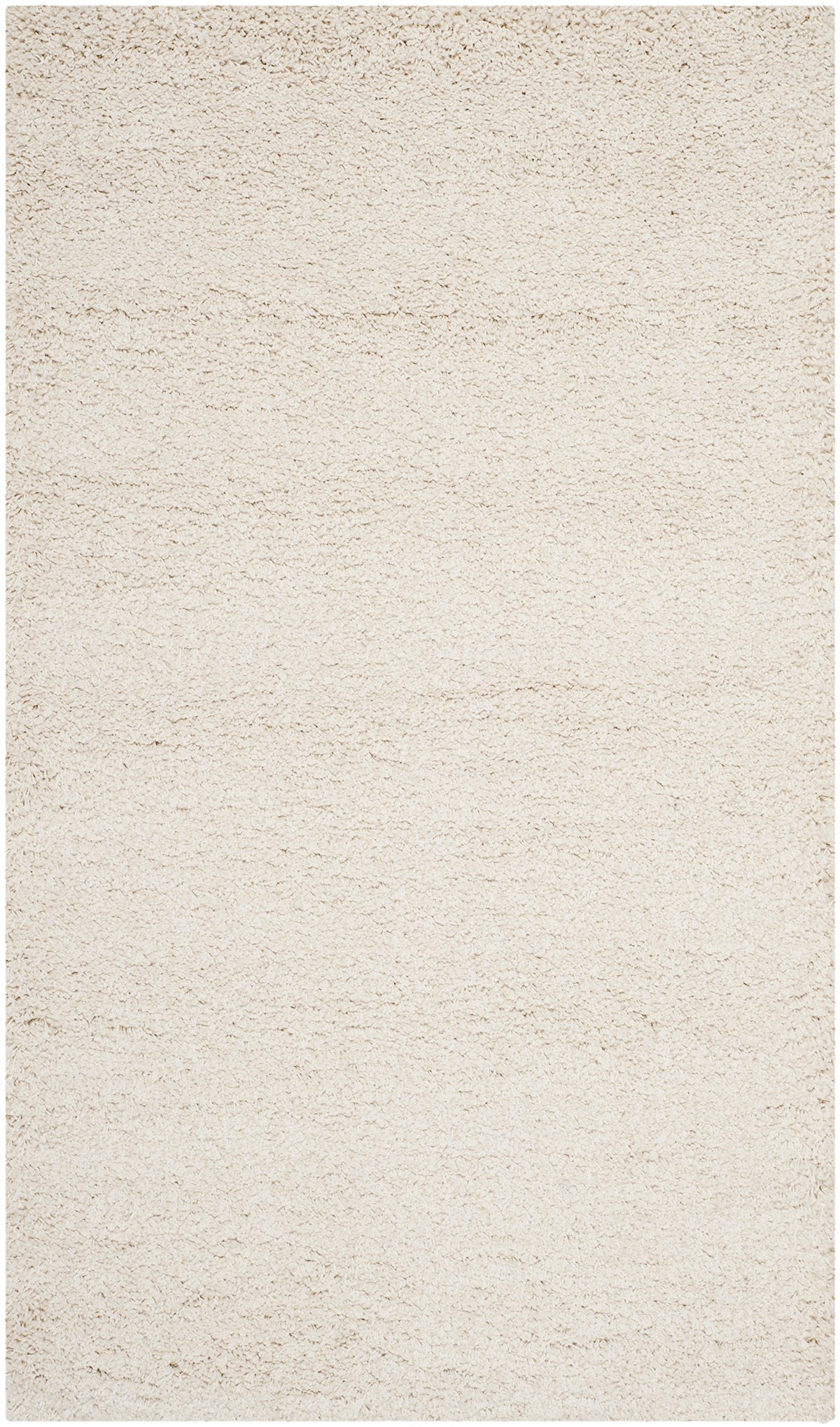 SAFAVIEH Milan Shag Collection 8'6" x 12' Ivory SG180 Solid Non-Shedding Living Room Bedroom Dining Room Entryway Plush 2-inch Thick Area Rug