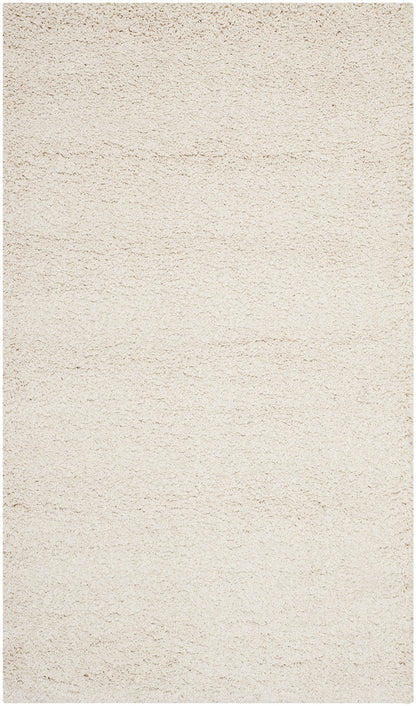 SAFAVIEH Milan Shag Collection 8'6" x 12' Ivory SG180 Solid Non-Shedding Living Room Bedroom Dining Room Entryway Plush 2-inch Thick Area Rug