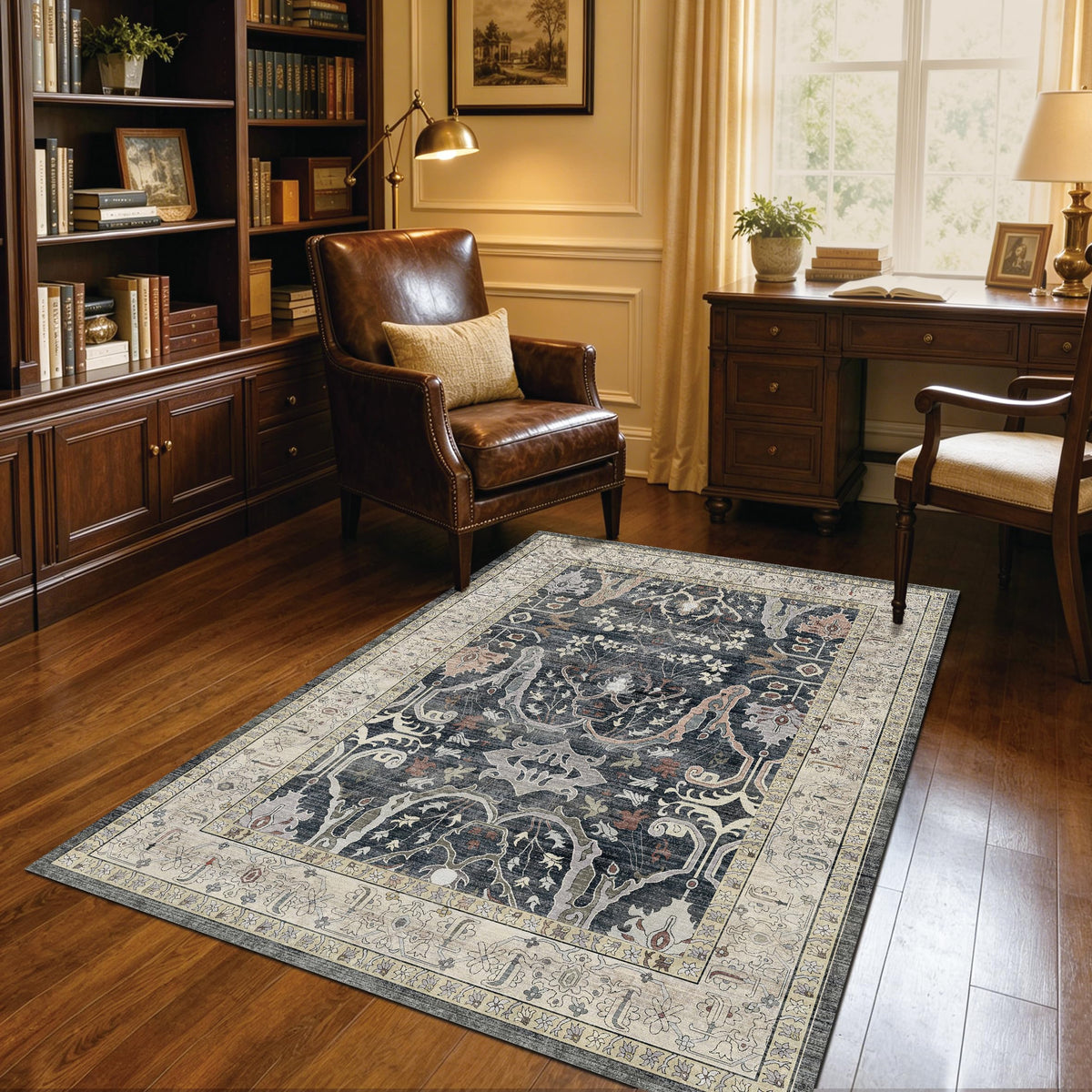 8x10 Rugs for Living Room Washable Green Area Rug Rugs for Bedroom