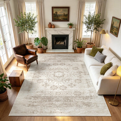 Washable Rugs 8x10 Area Rugs for Living Room,Bedroom,Dining Room,Nursery