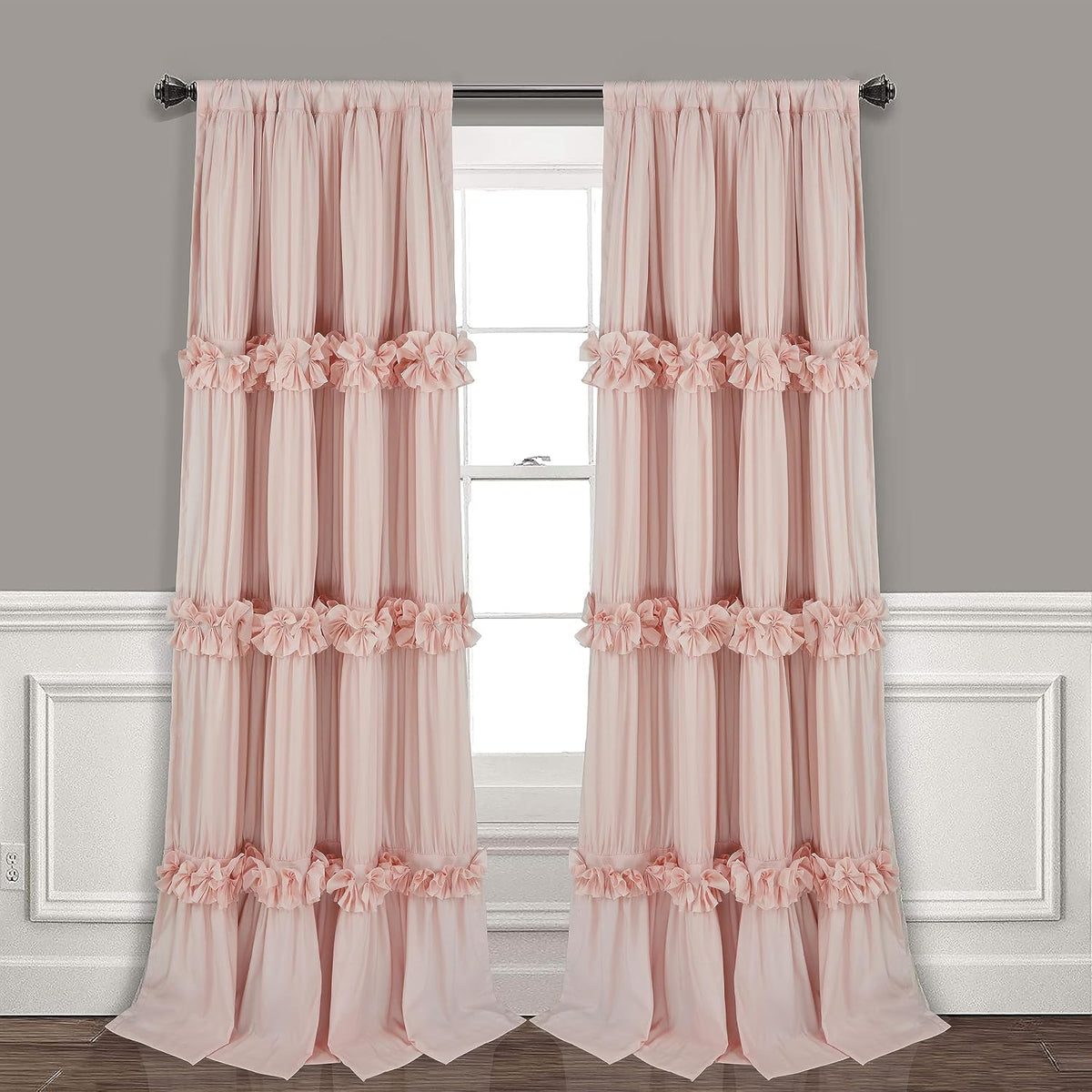 Homechoice Decor Thermal Insulated Window Curtains, 54"W x 84"L x 2 Panels