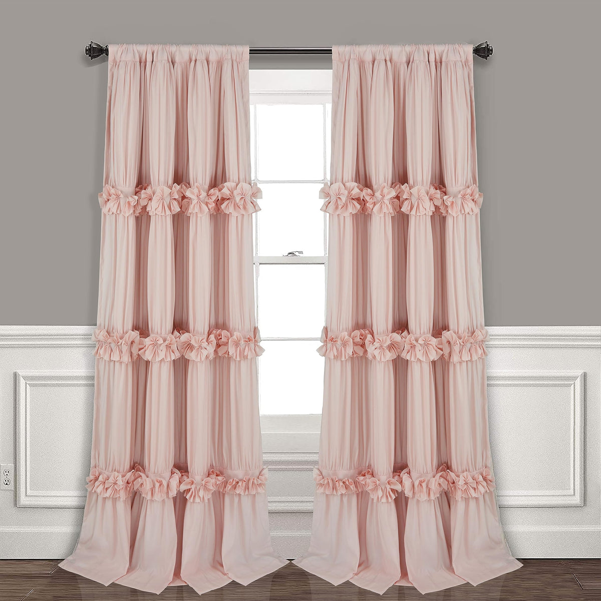 Homechoice Decor Thermal Insulated Window Curtains, 54"W x 84"L x 2 Panels