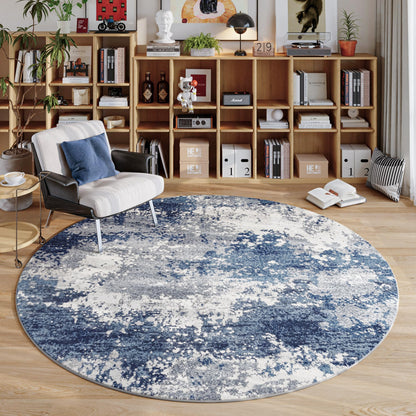 Black Washable Rug 5x7 Area Rugs for Living Room Bedroom Carpet
