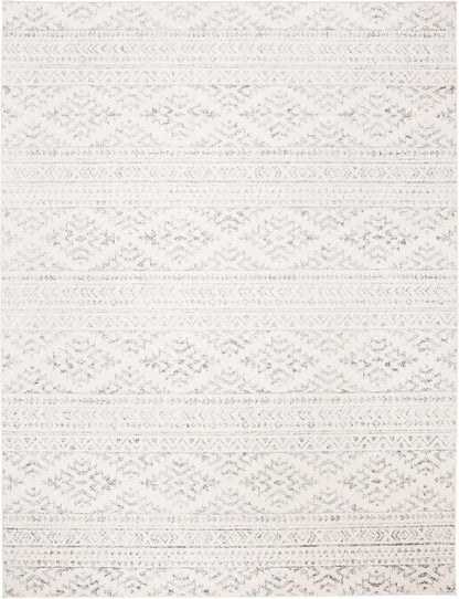 SAFAVIEH Tulum Area Rug 8x10, Large Ivory & Grey TUL272A