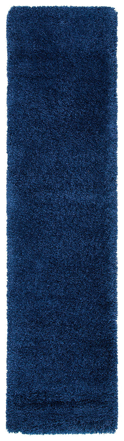 SAFAVIEH Milan Shag Collection 8'6" x 12' Ivory SG180 Solid Non-Shedding Living Room Bedroom Dining Room Entryway Plush 2-inch Thick Area Rug