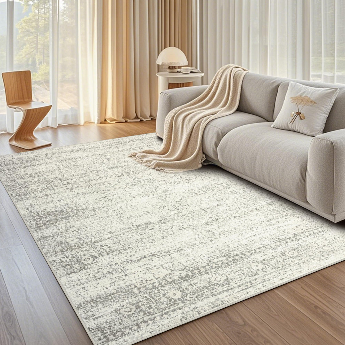 Washable Rugs 5x7 Area Rugs for Living Room,Bedroom,Dining Room Carpet