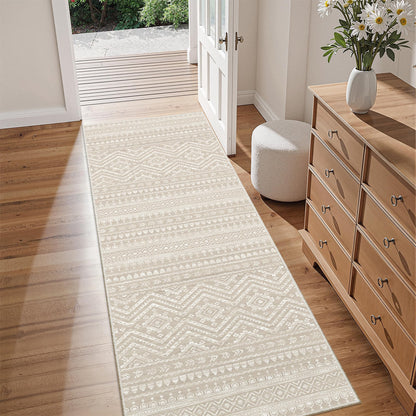 Miukiki 8x10 Area Rug for Living Room, Washable Soft Non Slip Rug Grey