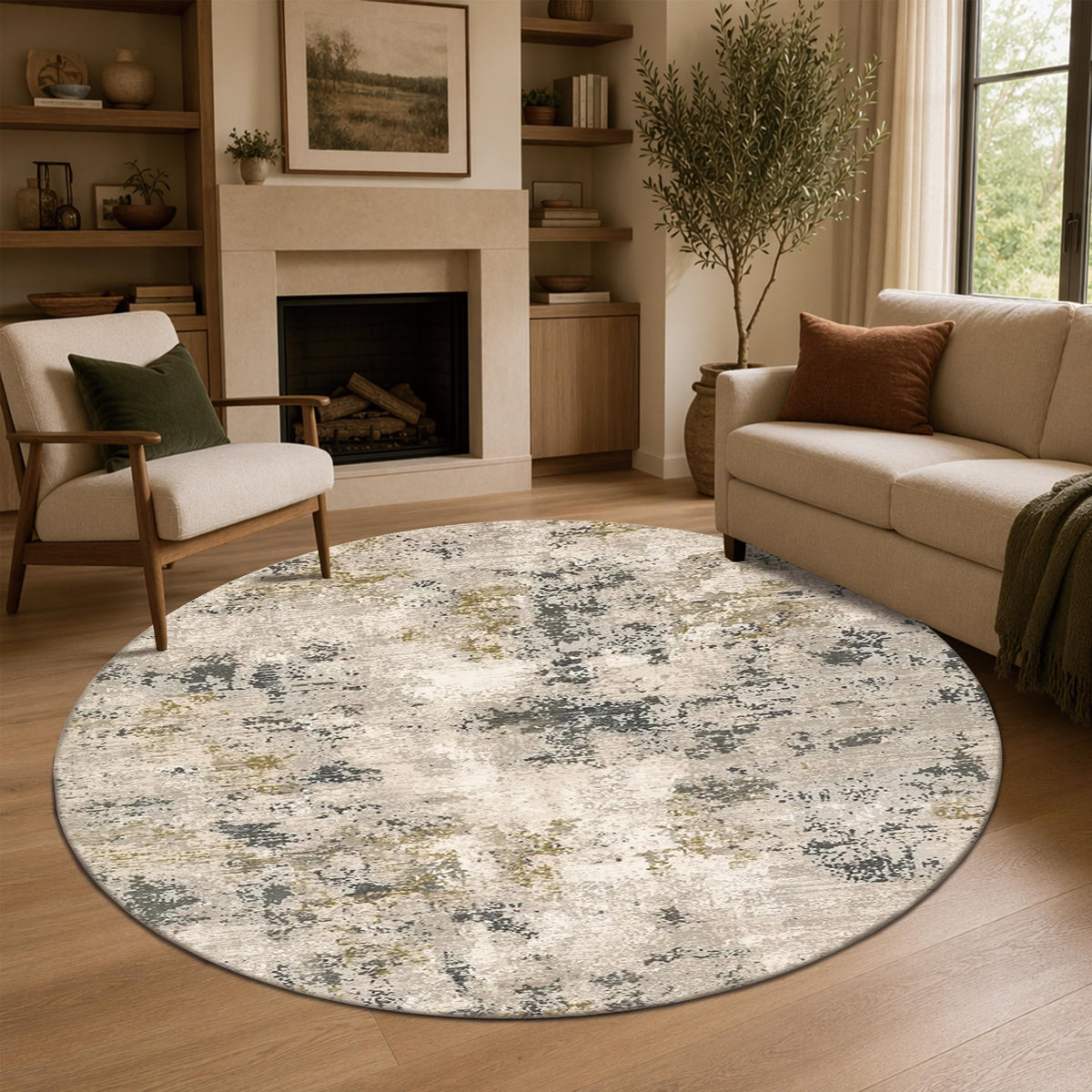 8x10 Rugs for Living Room Washable Green Area Rug Rugs for Bedroom