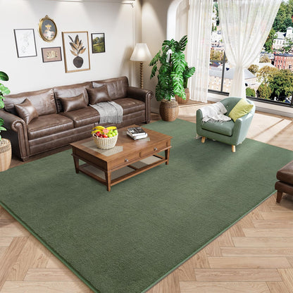 Amearea Modern Area Rugs for Bedroom Living Room, 4x6 Blue Memory Foam Rug