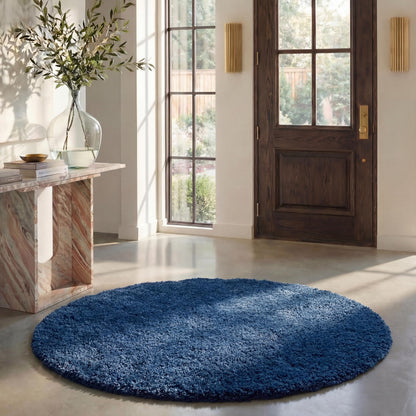 SAFAVIEH Milan Shag Collection 8'6" x 12' Ivory SG180 Solid Non-Shedding Living Room Bedroom Dining Room Entryway Plush 2-inch Thick Area Rug