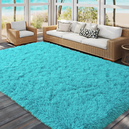 SohoChic Ultra-Soft Shaggy Rug - Furry Soft, Fuzzy Decorative Rug with Upgrade Non-Slip Backing, for Bedroom Kids Room, Room Decor, House Decor