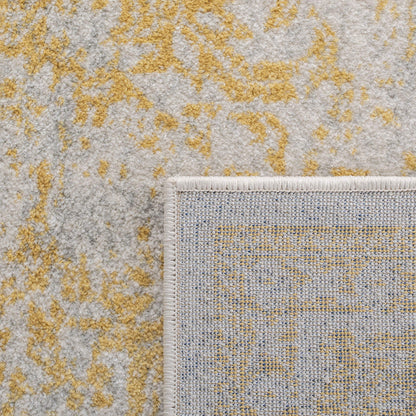SAFAVIEH Evoke Area Rug 9x12, Large Ivory & Taupe EVK256E