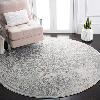 SAFAVIEH Evoke Area Rug 9x12, Large Ivory & Taupe EVK256E