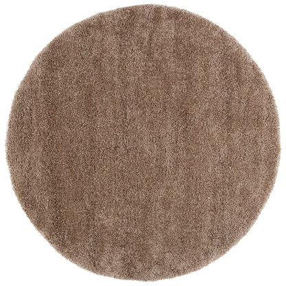SAFAVIEH Milan Shag Collection 8'6" x 12' Ivory SG180 Solid Non-Shedding Living Room Bedroom Dining Room Entryway Plush 2-inch Thick Area Rug
