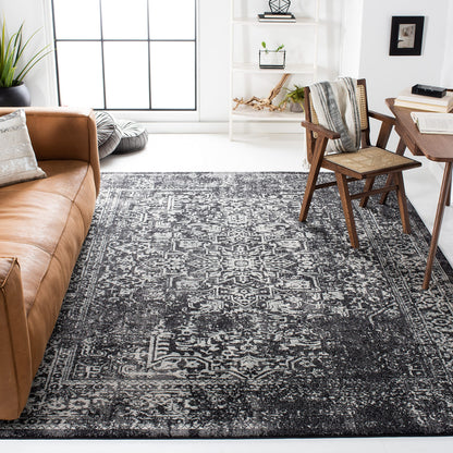 SAFAVIEH Evoke Area Rug 9x12, Large Ivory & Taupe EVK256E