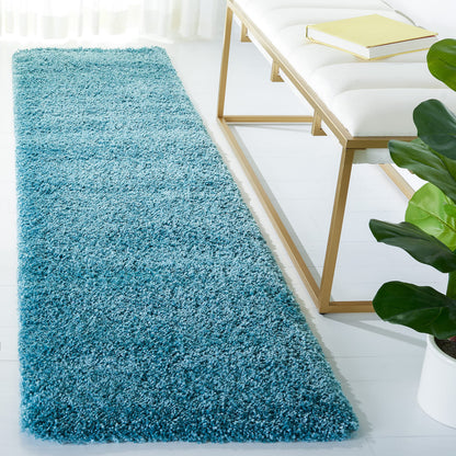 SAFAVIEH Milan Shag Collection 8'6" x 12' Ivory SG180 Solid Non-Shedding Living Room Bedroom Dining Room Entryway Plush 2-inch Thick Area Rug