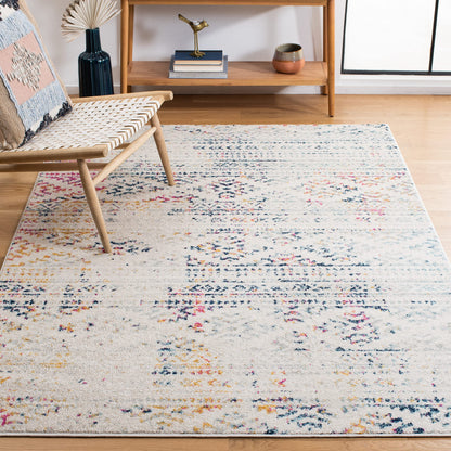 SAFAVIEH Tulum Area Rug 8x10, Large Ivory & Grey TUL272A