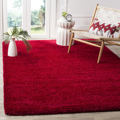 SAFAVIEH Milan Shag Collection 8'6" x 12' Ivory SG180 Solid Non-Shedding Living Room Bedroom Dining Room Entryway Plush 2-inch Thick Area Rug