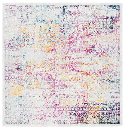 SAFAVIEH Evoke Area Rug 9x12, Large Ivory & Taupe EVK256E
