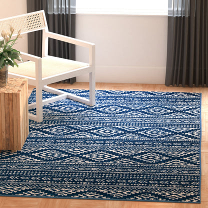 SAFAVIEH Tulum Area Rug 8x10, Large Ivory & Grey TUL272A