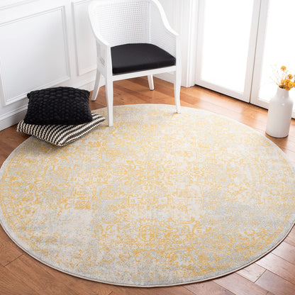 SAFAVIEH Evoke Area Rug 9x12, Large Ivory & Taupe EVK256E