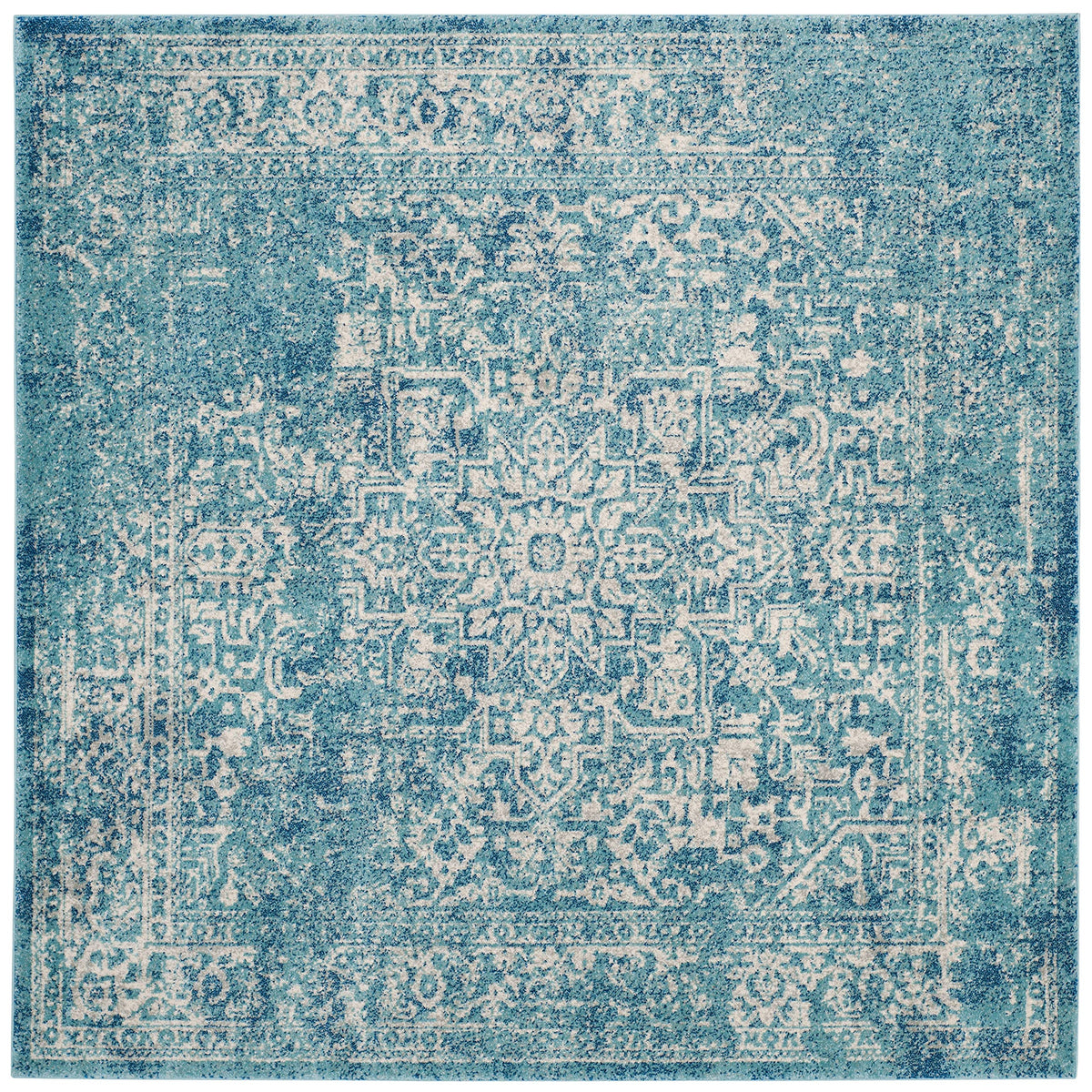 SAFAVIEH Evoke Area Rug 9x12, Large Ivory & Taupe EVK256E