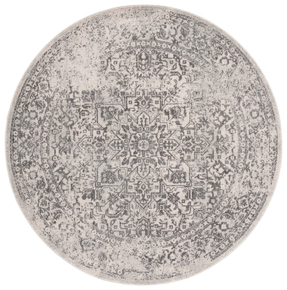 SAFAVIEH Evoke Area Rug 9x12, Large Ivory & Taupe EVK256E