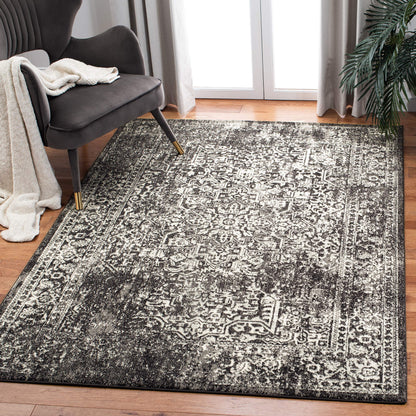 SAFAVIEH Evoke Area Rug 9x12, Large Ivory & Taupe EVK256E