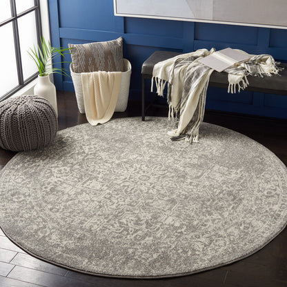 SAFAVIEH Evoke Area Rug 9x12, Large Ivory & Taupe EVK256E