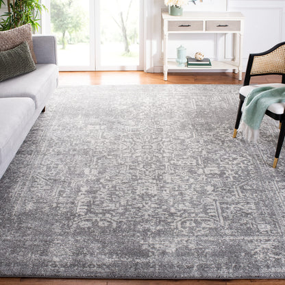 SAFAVIEH Evoke Area Rug 9x12, Large Ivory & Taupe EVK256E