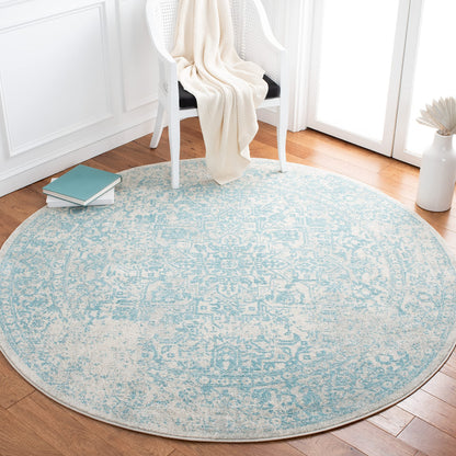 SAFAVIEH Evoke Area Rug 9x12, Large Ivory & Taupe EVK256E